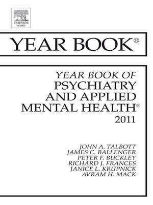 cover image of Year Book of Psychiatry and Applied Mental Health 2011